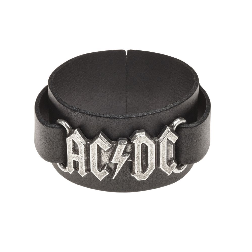 Кожаный Браслет Ac/dc: Logo
